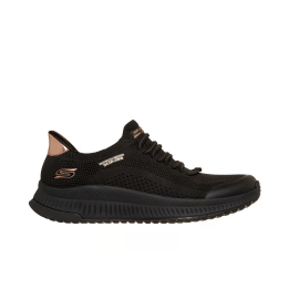 Sneakers Mujer Skechers Bobs Squad 4 - Dire Step Negro-Negro