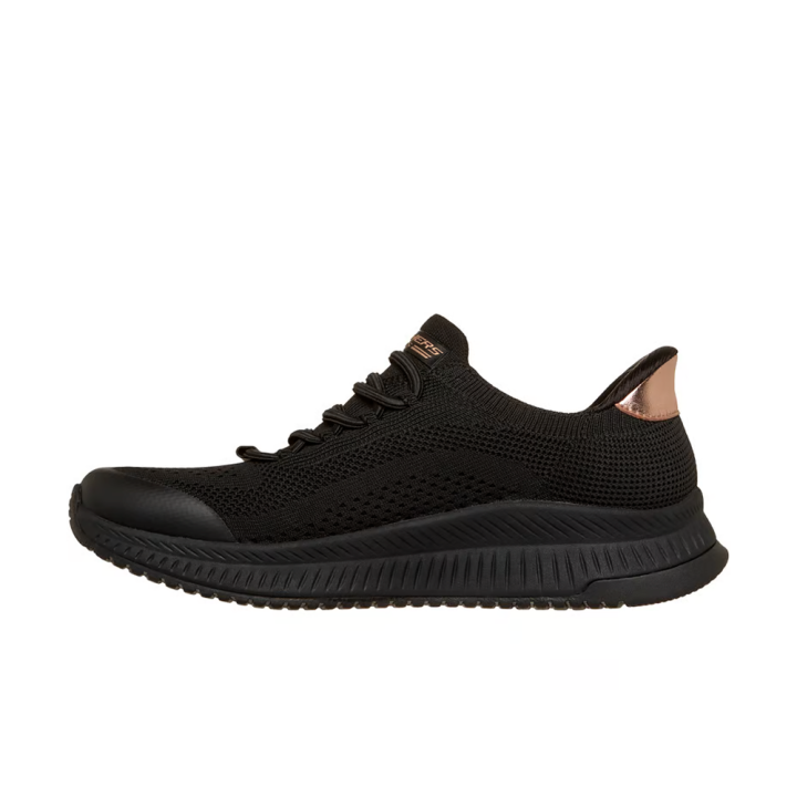 Sneakers Mujer Skechers Bobs Squad 4 - Dire Step Negro-Negro