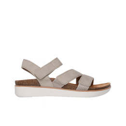 Sandalias Planas Mujer Skechers Lifted Comfort Taupe