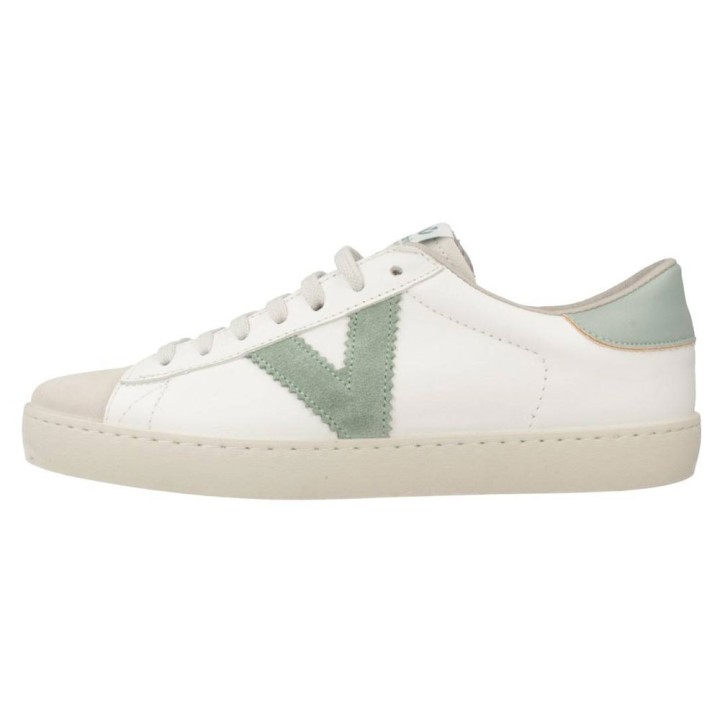 Sneakers Mujer Victoria BerlÍn Piel & Serraje Verde