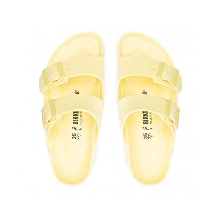 Sandalias Planas Mujer Birkenstock Arizona Eva Amarillo