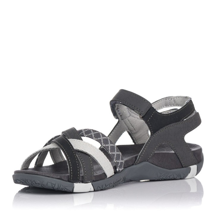 Sandalias Planas Mujer Chiruca Malibu 13 Negro