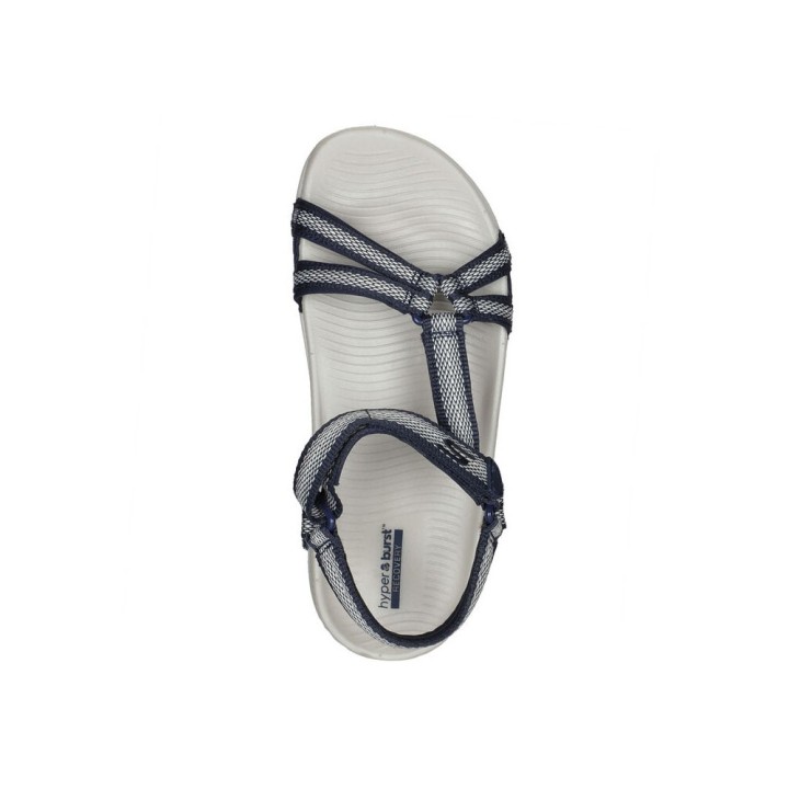 Sandalias Planas Mujer Skechers 140476 Marino