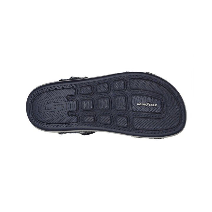Sandalias Planas Mujer Skechers 140476 Marino