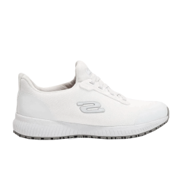 Sneakers Mujer Skechers Work Squad Sr Blanco