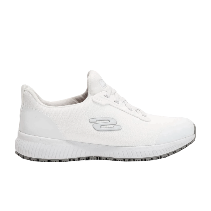Sneakers Mujer Skechers Work Squad Sr Blanco