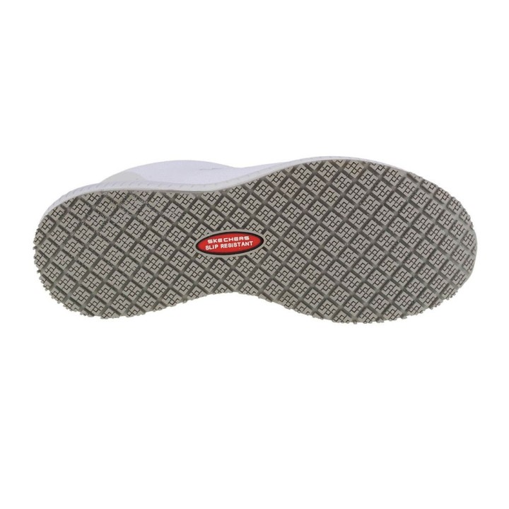 Sneakers Mujer Skechers Work Squad Sr Blanco